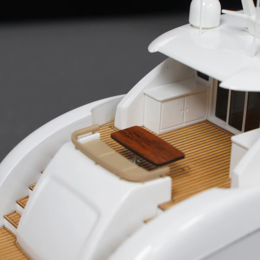 AT 99 MODEL STORM Luxus-Yacht-Modell 1/58, 3D-gedrucktes statisches Modell, Länge: 41 cm - Bild 5