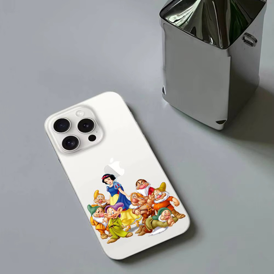 Mesuca S-Snow White Handyhülle für iPhone 16 15 14 13 12 11 Pro Max Plus X XR XS Transparent Weiche Schutzhülle - Bild 4