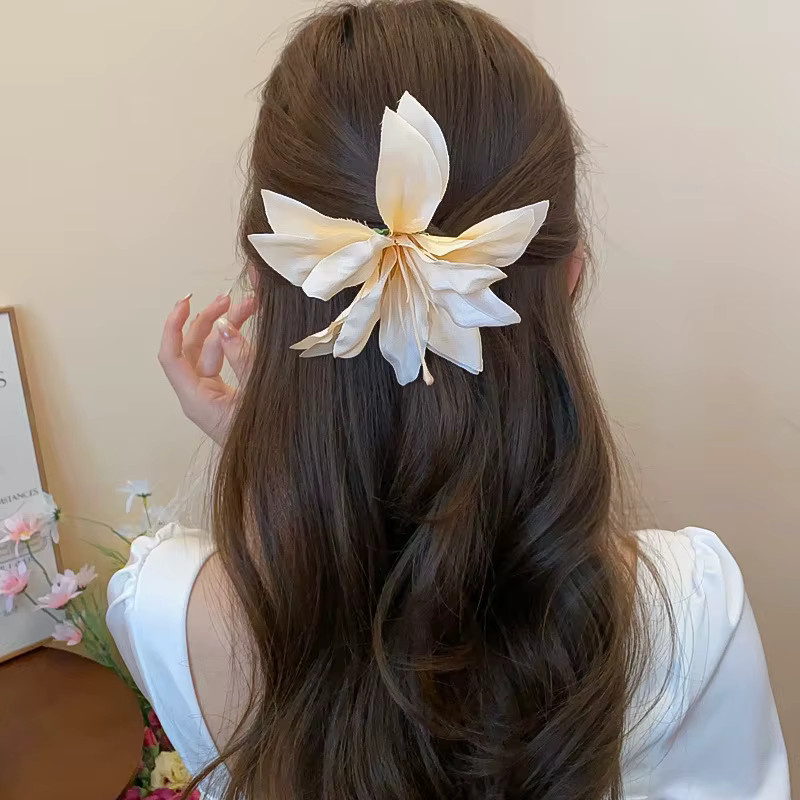 Haarspange Orchidee Blume, Damen - Bild 4
