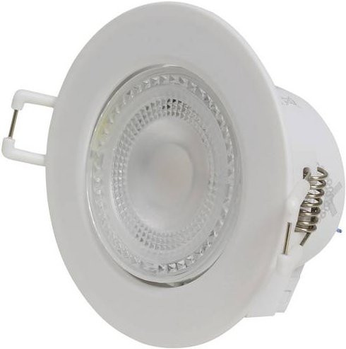 Counttec SPA44-6W-XW LED-Einbauleuchte in Weiß, dimmbar und verstellbar, IP44, Energieeffizienzklasse G - Bild 1