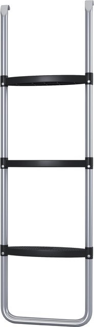 Aosom Trampolinleiter, 2 oder 3 Stufen, Silber - Bild 1