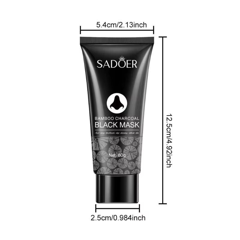 SADOER Bambuskohle Peel-Off-Maske, 60g, für fettige Haut - Bild 6
