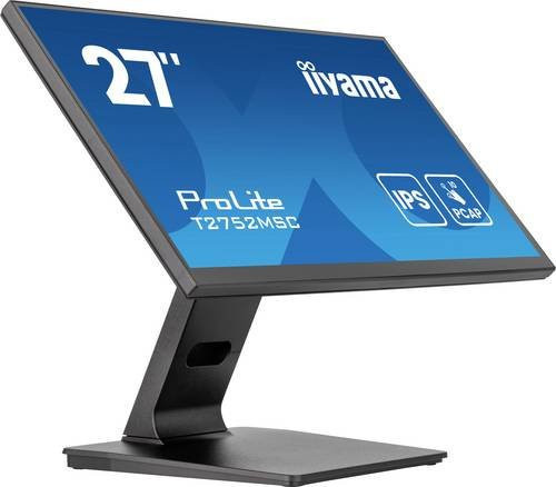 Iiyama ProLite T2752MSC-B1AG Touchscreen-Monitor, 27 Zoll Full HD, Schwarz, HDMI, DisplayPort - Bild 1