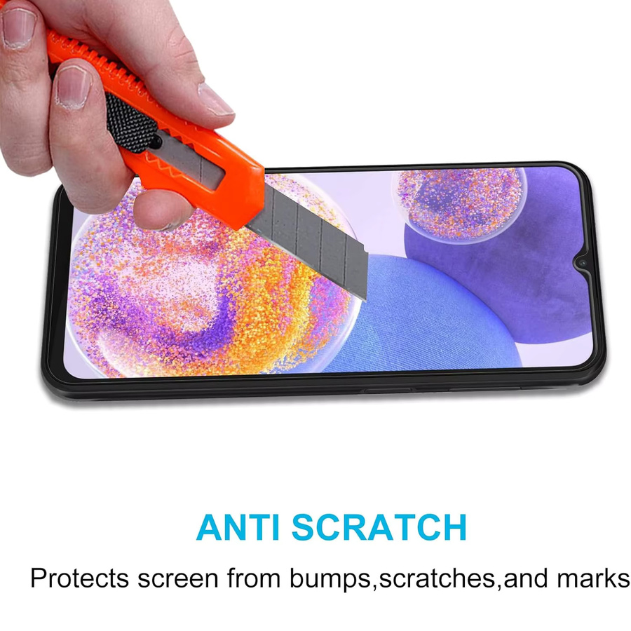 Samsung Galaxy A23 Displayschutz aus gehärtetem Glas, transparent - Bild 4