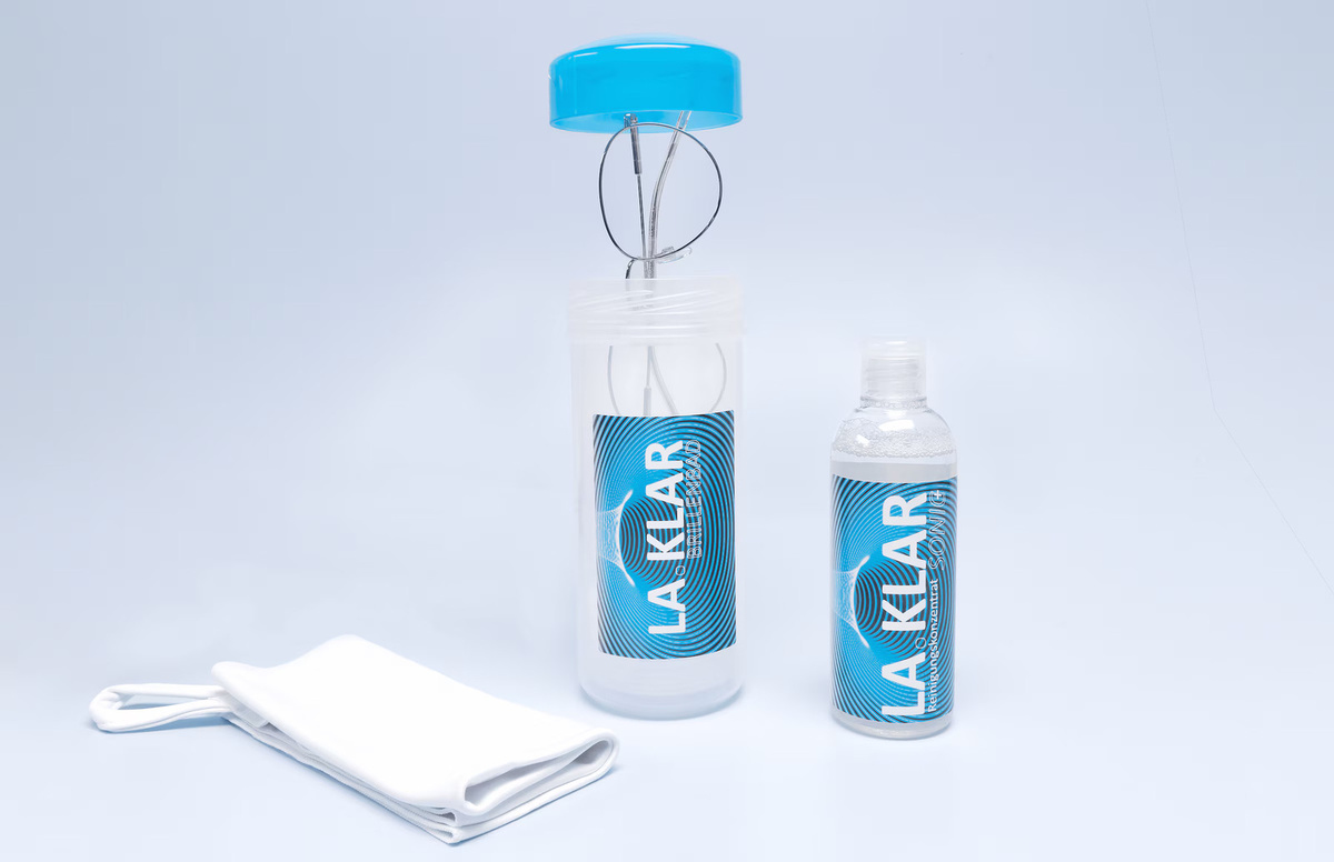 La.Klar Sonic Eyeshaker in Blau Transparent - Bild 1