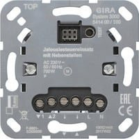 Gira Jalousiesteuereinsatz Typ 541400 mit Nebenstelleneingang für Unterputzmontage, 230 Volt, Grau - Bild 1