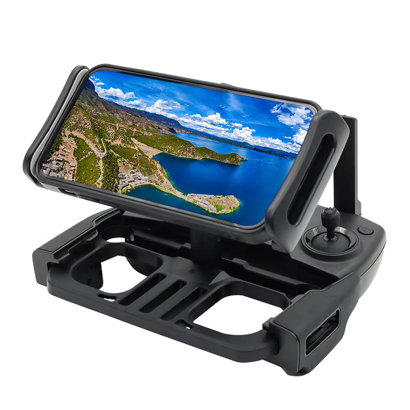 DJI Fernbedienung Halterung für Mavic 2, Pro, Air 2, 2S, Mini 2 und SE als Telefon und Tablet Clip in Schwarz - Bild 3