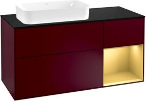 V&B Waschtischunterschrank Finion in Matt, Breite: 120 cm, Tiefe: 50,1 cm, Höhe: 50,1 cm - Bild 1