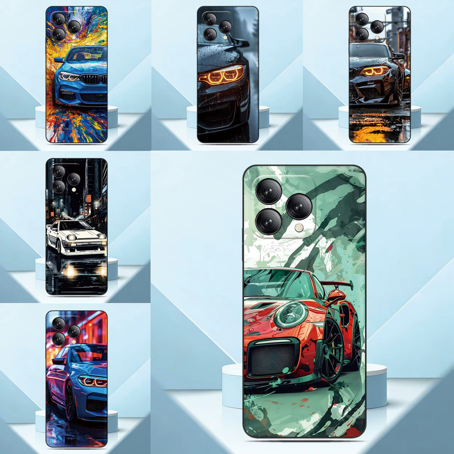 Personalisierte Sportwagen-Handyhülle für Doogee B10 Note N55 Plus N60 Pro mit individuellem Foto-Design - Bild 1