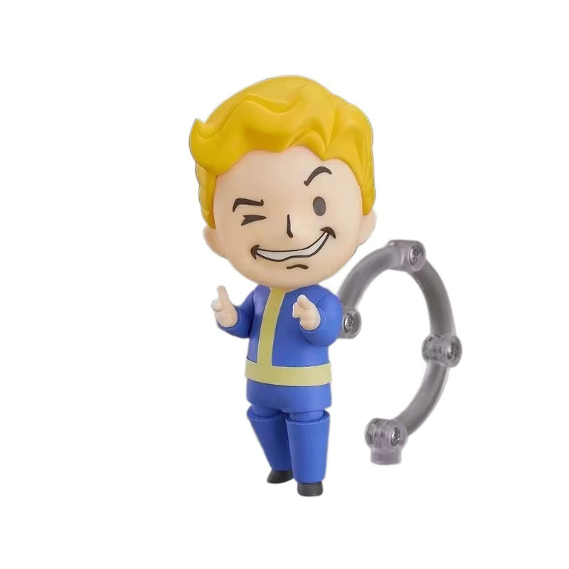Bandai Pip Boy Actionfigur, Q-Version, mit wechselbarem Gesicht, Kunststoff - Bild 4