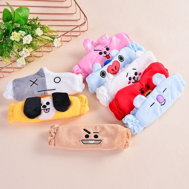BT21 Gesichtsreinigungs-Stirnband, Unisex - Bild 1