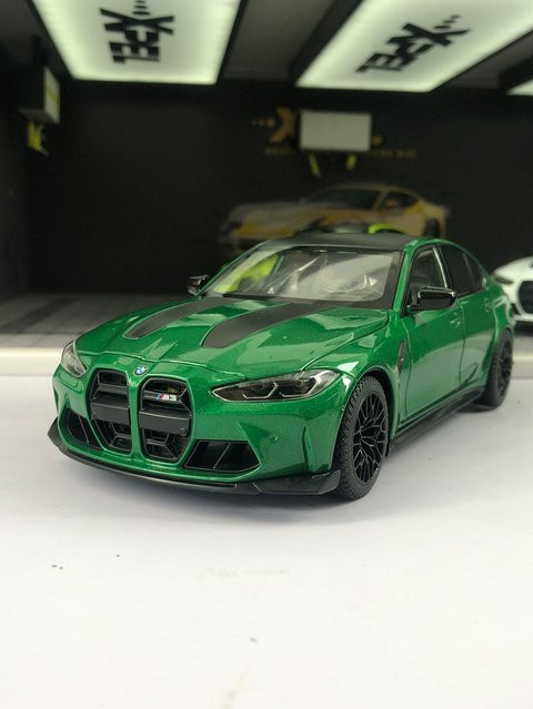 Heimanba BMW M3 CS LCI Modellauto, 1:24, Metall - Bild 1