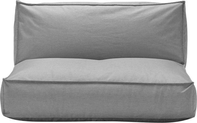 Blomus 2-Sitzer Sofa STAY stone in Beige und Grau mit Polsterung und Kissen - Bild 1