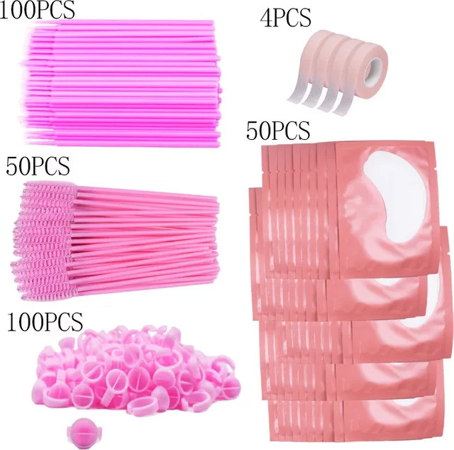 CNKESS Wimpernverlängerung Zubehör Set Purple, Unisex - Bild 1