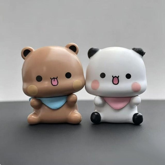 Kawaii Bubu Dudu Panda Bär Figur, Spielzeug, ab 14 Jahren - Bild 1