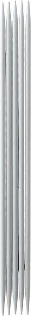 Rico Design Nadelspiel aus Aluminium in Silber, Nadelstärke 3,0 mm, Länge: 15 cm - Bild 1