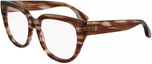 Victoria Beckham VB2674 Korrektionsbrille, Damen, Vollrand, Cat-Eye, Brown Horn - Bild 1