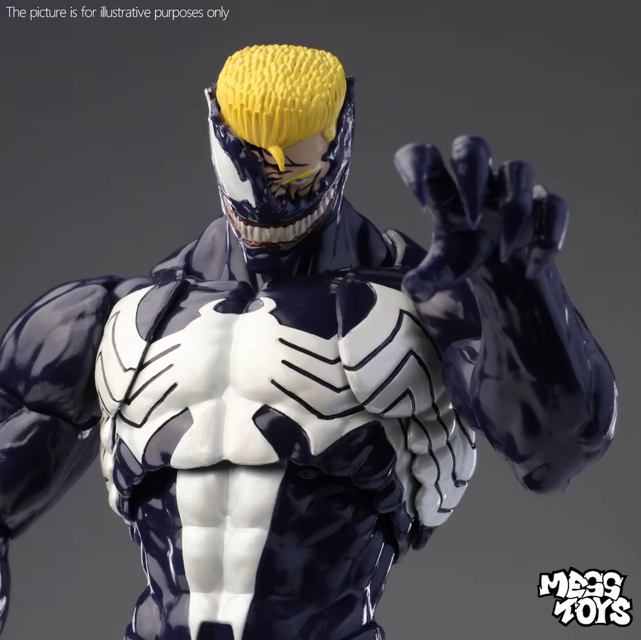 Mess Toys Venom Lethal Neighbor, Actionfigur, Schwarz - Bild 3