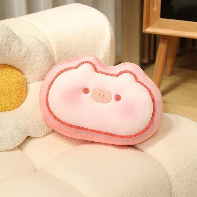 Yiran toy Katze Käse Brot Plüschtier, 40cm, ab 3 Jahre - Bild 1