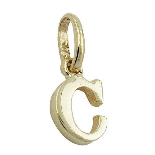 Colfem Anhänger Buchstabe C, Gold 375, Unisex - Bild 1