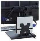 Ergotron Thin Client Mount Befestigungskit für Personal-Computer in Schwarz zur Stangenbefestigung (80-107-200) - Bild 1