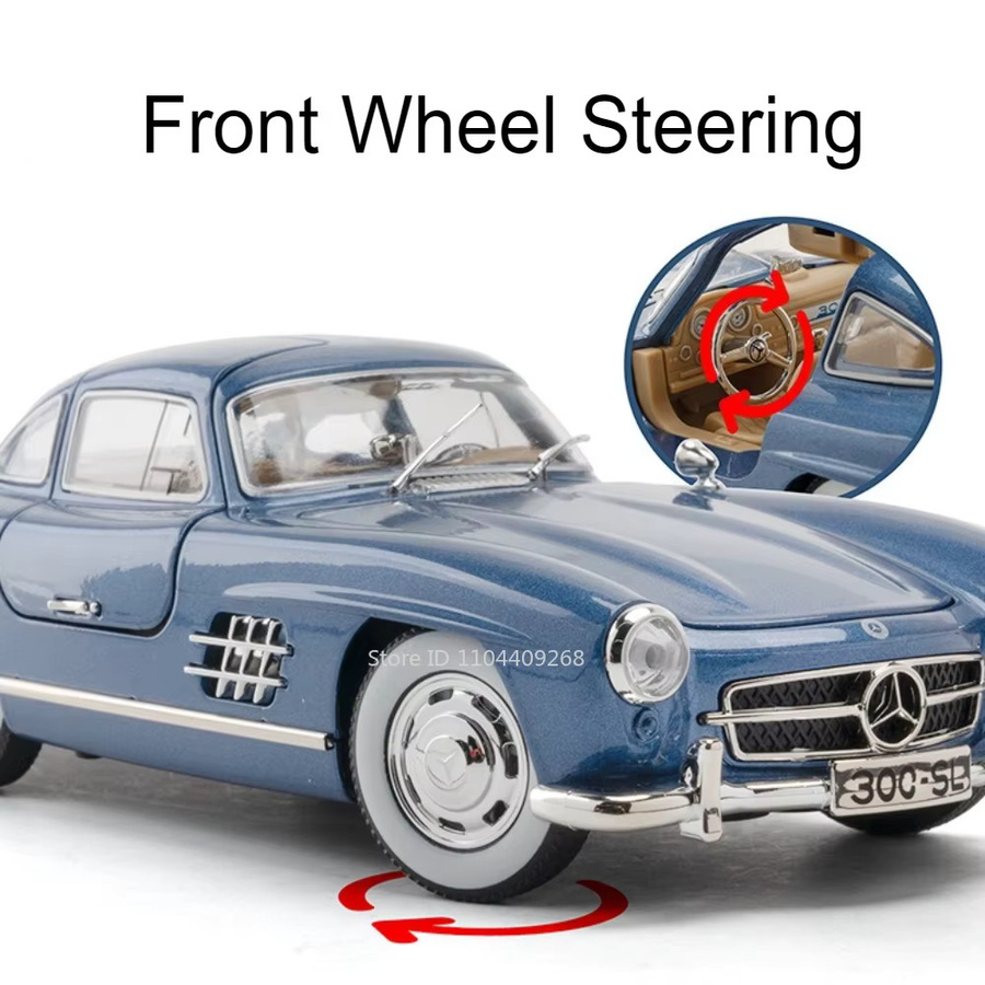 MAKEDA 300SL GLE350 Sportwagen, Modell, Maßstab 1:24, mit Licht und Sound - Bild 2