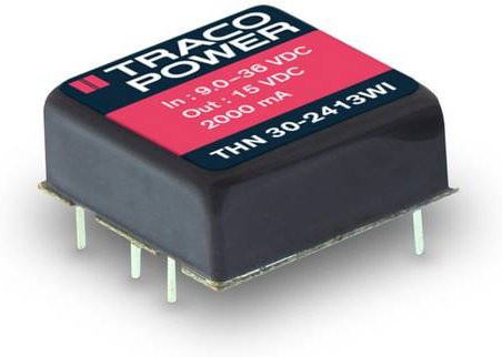 TracoPower THN 30-2411WI DC/DC-Wandler Print 24 V/DC auf 5 V/DC 6A 30W Schwarz - Bild 1
