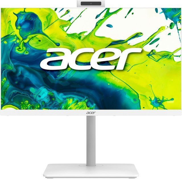 Acer Aspire C27-A All-in-One PC in Weiß mit 27 Zoll Full HD IPS Display, Intel Core 5 120U, 16 GB RAM und 512 GB SSD, Windows - Bild 1