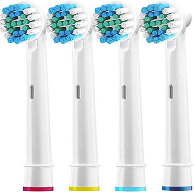 Oral B Ersatzbürstenköpfe, weiche Borsten, 4 Stück - Bild 1