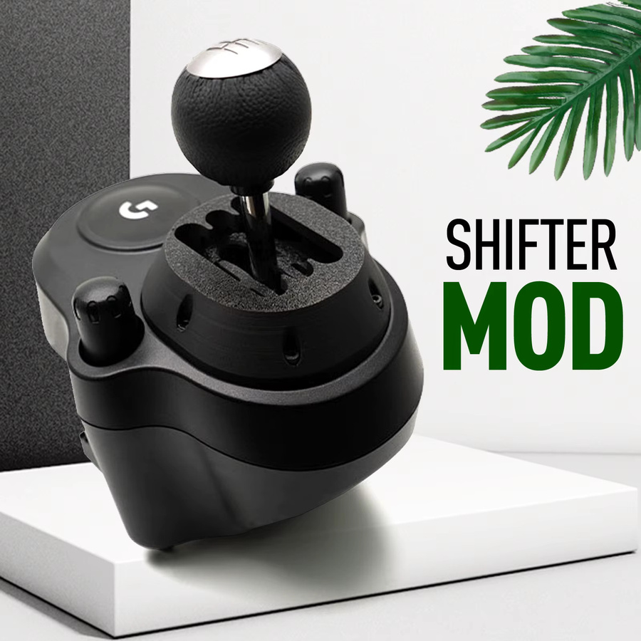 H Gear Shifter Mod Dämpfung Advance Kit für Logitech Hand Shifter G29 G27 G923 in Schwarz - Bild 2