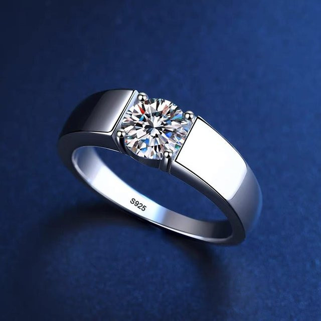 Allbestart Ring 925 Silber, Zirkonia, Unisex - Bild 1