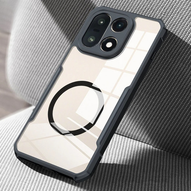 Transparente OnePlus Handyhülle mit Airbag-Schutz und stoßfester Rückseite - Bild 1