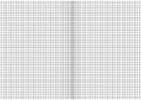 Brunnen Schulheft DIN A4 kariert Lineatur 22 weiß multicolor - Bild 1
