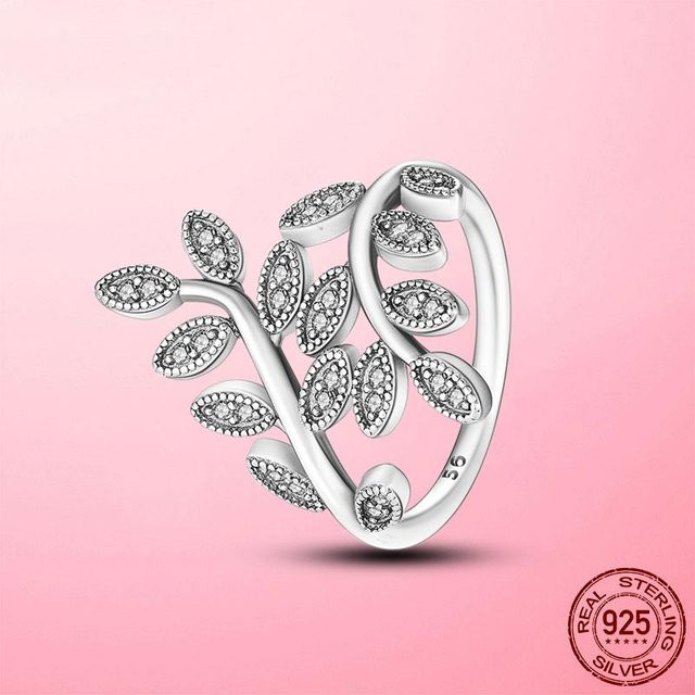 Fingerring 925 Silber, Zirkonia, Damen - Bild 1