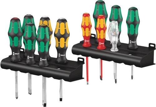 Wera Kraftform Plus Serie 300 XXL 2 Schraubendreher-Set, 12-teilig, Multicolor - Bild 1