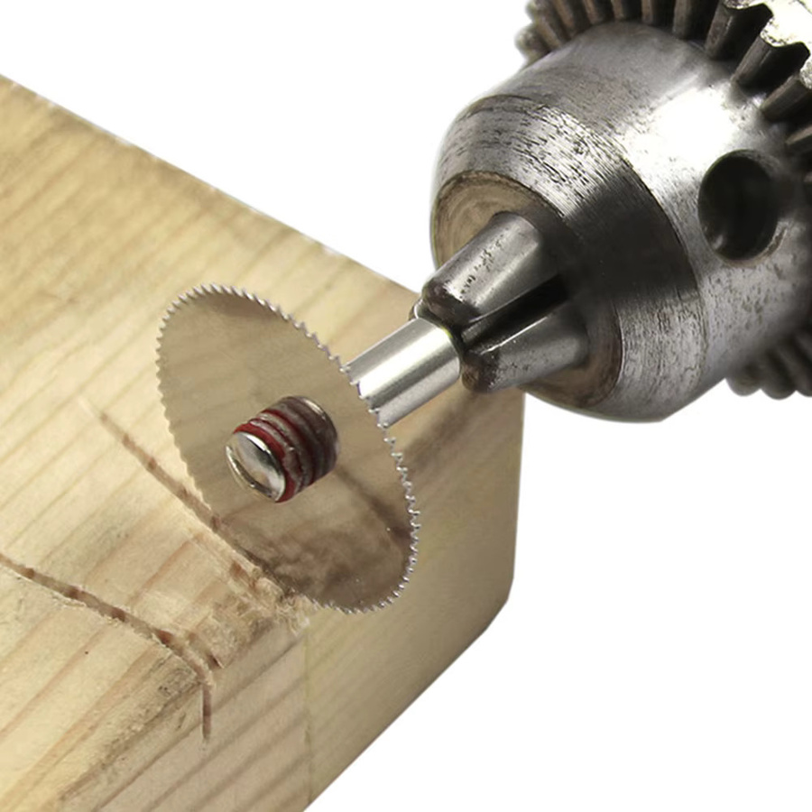 Toorise HSS Kreissägeblätter Set mit Verlängerungsstange für Holz und Metall in Silber - Bild 3