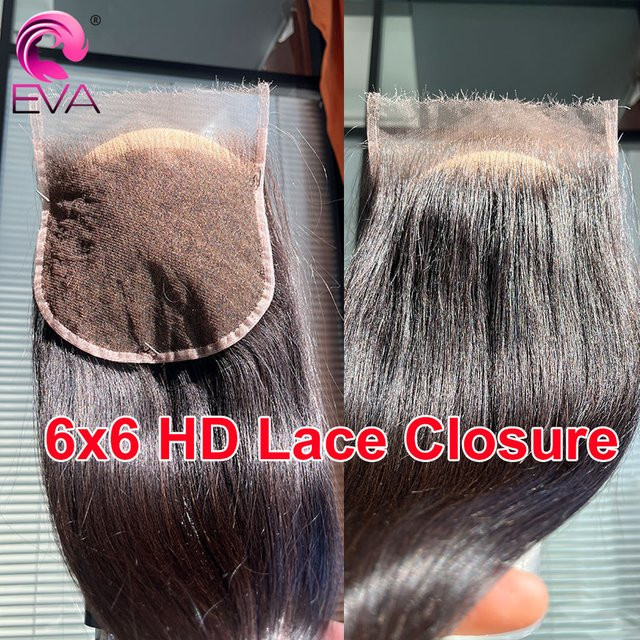 Eva Hair HD Lace Closure, vorgezupftes Echthaar - Bild 1