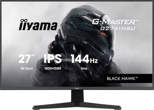 Iiyama G-Master G2741HSU-B1 Black Hawk Gaming-Monitor, 27 Zoll, Full HD, IPS, 144Hz, Schwarz - Bild 1
