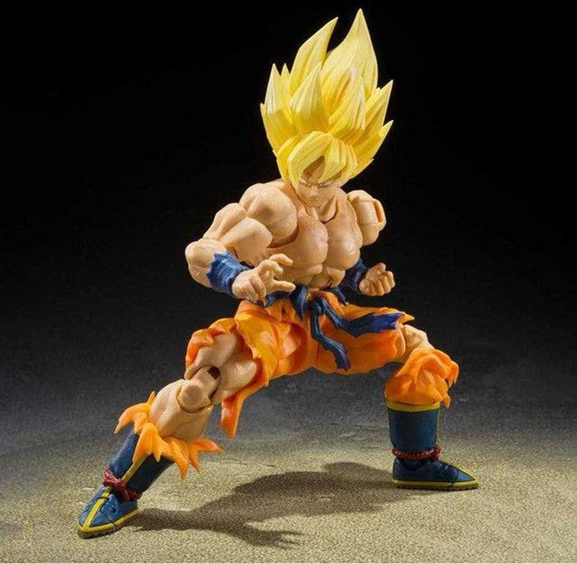 S.H.Figuarts Dragon Ball Z Son Goku Legendary Super Saiyan Figur, mehrfarbig, Höhe: 15 cm - Bild 1