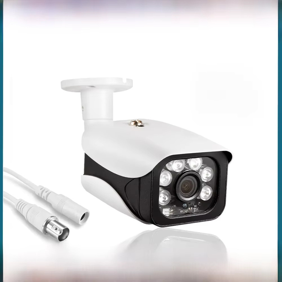 Sony AHD Überwachungskamera 8MP 4K Mini CCTV Kamera für Innen und Außen, Wasserdicht IP66, Weiß - Bild 4