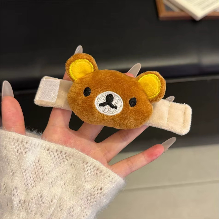 Bandai Rilakkuma Plüschbär Schlüsselanhänger, Braun - Bild 1