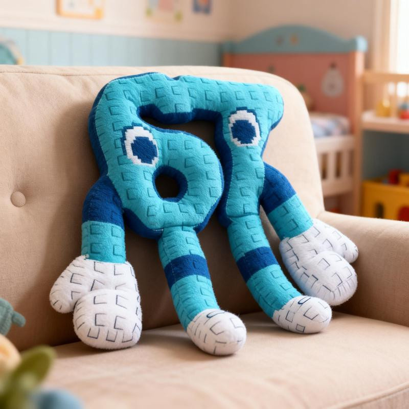 Linyi toy Plüsch, Blau, 25cm, ab 3 Jahren - Bild 2