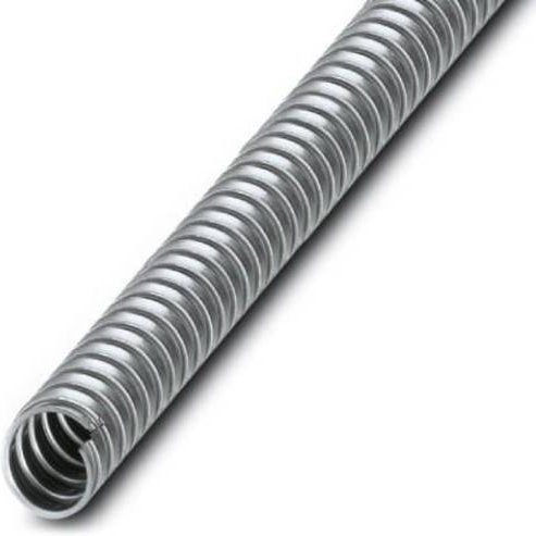 Phoenix Contact Metallschutzschlauch WP-STEEL ZC 17 in Silber, Durchmesser: 14 mm, Länge: 10 m - Bild 1