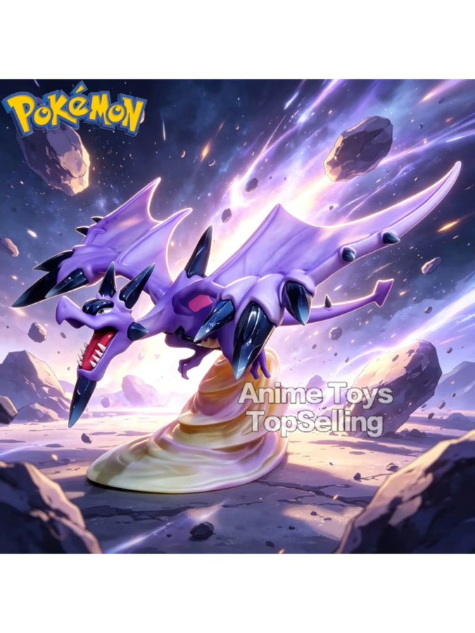 Bandai Pokémon Mega Aerodactyl, Actionfigur, Einzelfigur, Lila - Bild 5