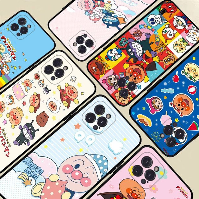 C-Children Anpanman Handyhülle für iPhone 17 16 15 16e 14 13 12 11 Pro Max Plus Case Cover in Multicolour - Bild 1