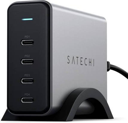 Satechi USB Ladegerät 165W mit 4x USB-C Anschlüssen in Anthrazit - Bild 1