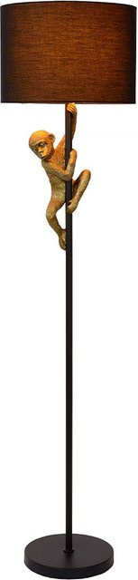 Lucide Extravaganza Chimp Stehleuchte in Gold mit E27 LED-Leuchtmittel - Bild 1