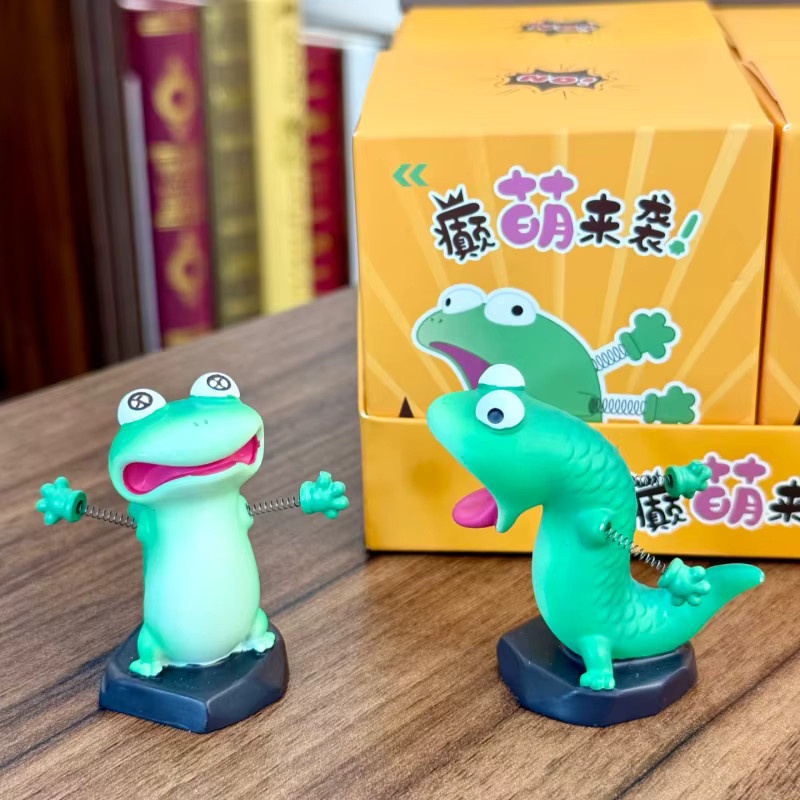 52TOYS Hoppers Tom Lizard Blind Box, Grüne Eidechse, Zubehör - Bild 4