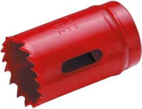 Cimco Lochsäge HSS-Bi-Metall in Rot, Durchmesser: 25 mm - Bild 1