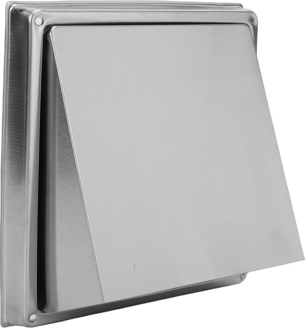 Sportssss Lüftungsgitter aus Edelstahl in Silber für Außenwände, 6 Zoll, ideal für Wäschetrockner, Badezimmer, Küche oder Garage - Bild 1